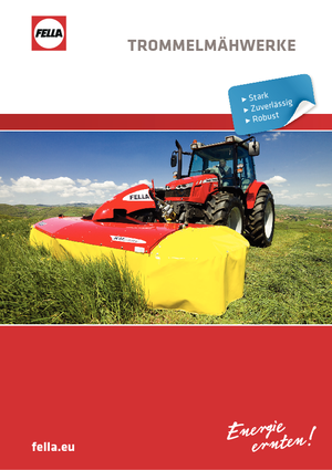 Cortadoras frontales - tambor sin acondicionadores Fella KM 230 FP