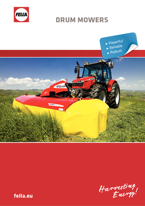 Cortadoras frontales - tambor sin acondicionadores Fella KM 230 FP