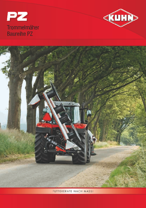 Segadoras traseras - tambor sin acondicionadores Kuhn PZ 300
