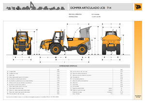 Dumperes articulados JCB 714