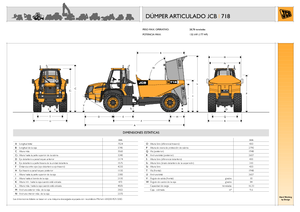 Dumperes articulados JCB 718
