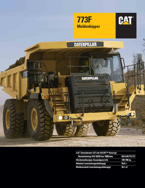 Autovolquetes Caterpillar 773F