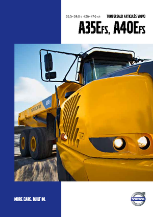 Dumperes articulados Volvo A35E FS 6x6