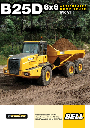 Dumperes articulados Bell B 25 D