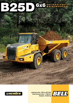 Dumperes articulados Bell B 25 D