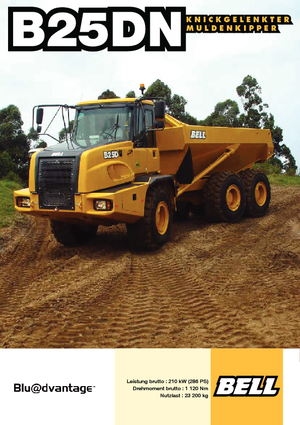 Dumperes articulados Bell B 25 DN