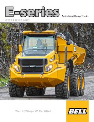 Dumperes articulados Bell B25E