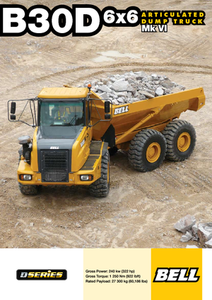 Dumperes articulados Bell B 30 D