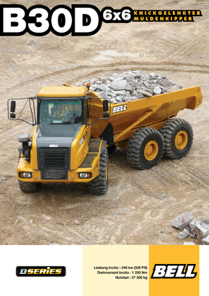 Dumperes articulados Bell B 30 D