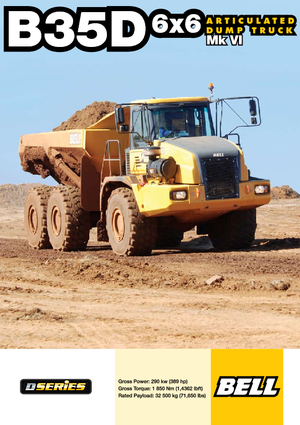 Dumperes articulados Bell B 35 D