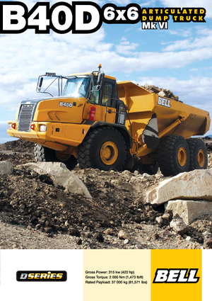 Dumperes articulados Bell B 40 D