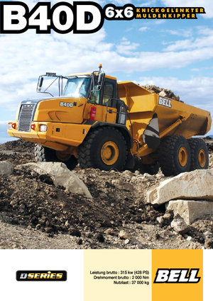 Dumperes articulados Bell B 40 D
