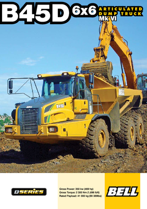 Dumperes articulados Bell B 45 D