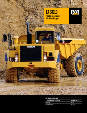 Dumperes articulados Caterpillar D 30 D