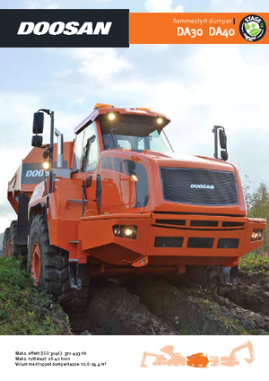 Dumperes articulados Doosan DA30