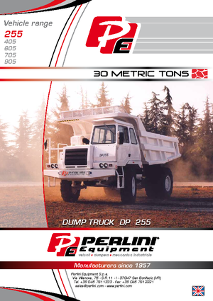 Autovolquetes Perlini DP 255