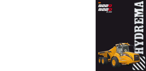 Dumperes articulados Hydrema H 922 D 2.55