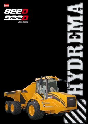 Dumperes articulados Hydrema H 922 D 2.55