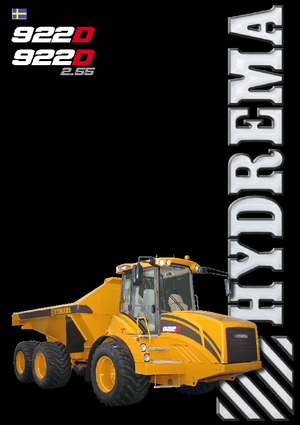 Dumperes articulados Hydrema H 922 D 2.55