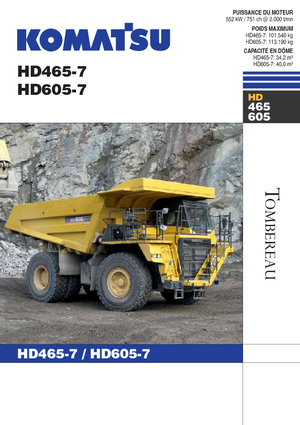 Autovolquetes Komatsu HD605-7 E0