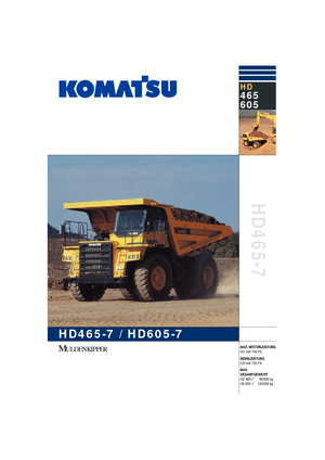 Autovolquetes Komatsu HD465-7