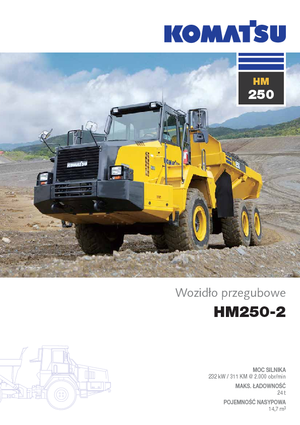 Dumperes articulados Komatsu HM250-2