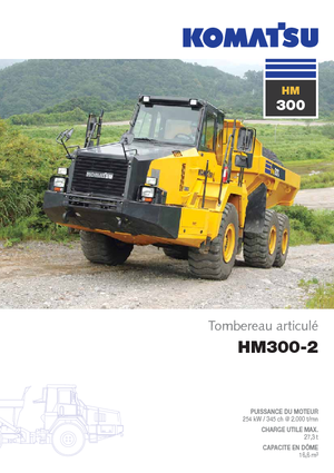 Dumperes articulados Komatsu HM300-2