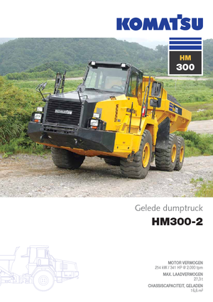 Dumperes articulados Komatsu HM300-2