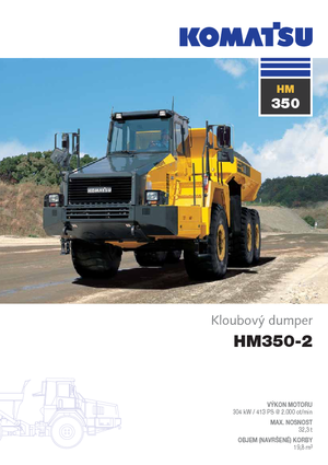 Dumperes articulados Komatsu HM350-2