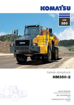 Dumperes articulados Komatsu HM350-2