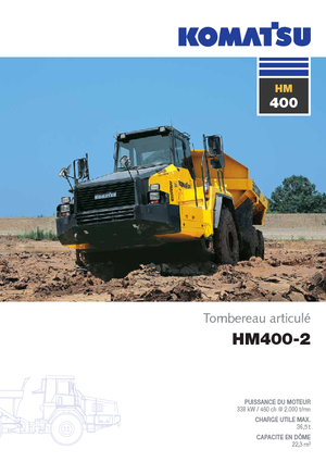 Dumperes articulados Komatsu HM400-2