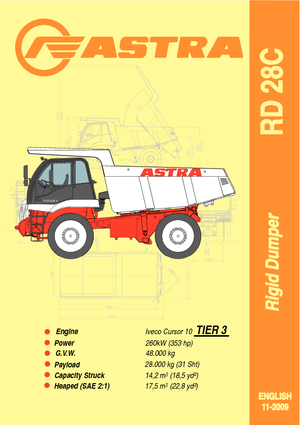 Autovolquetes Astra RD 28 C