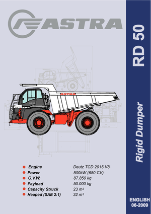 Autovolquetes Astra RD 50