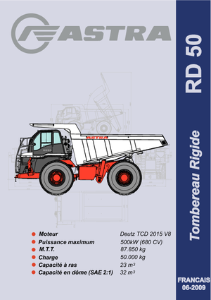 Autovolquetes Astra RD 50