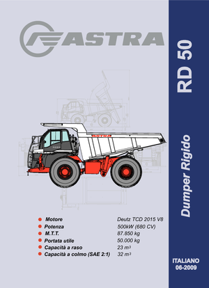 Autovolquetes Astra RD 50