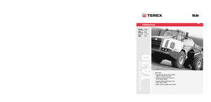 Dumperes articulados Terex TA 30