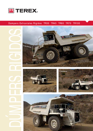 Autovolquetes Terex TR 100