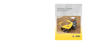 Dúmperes de ruedas Wacker Neuson 3001