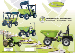 Dúmperes de ruedas Agrimac DH 250 H