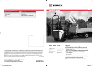 Dúmperes de ruedas Terex HD 1200