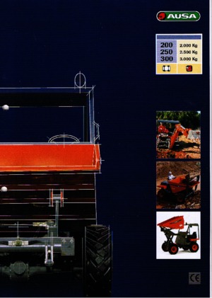 Dúmperes de ruedas Ausa 300 RHG