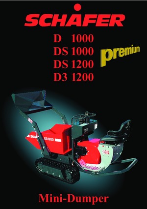 Dúmperes de orugas SCHÄFER DS 1200