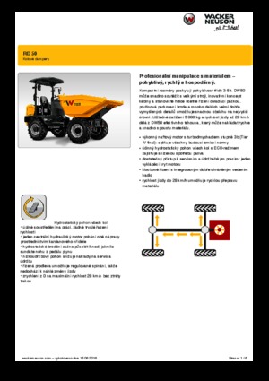 Dúmperes de ruedas Wacker Neuson DW50