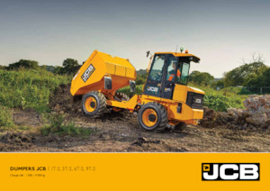 Dúmperes de ruedas JCB 1T-2
