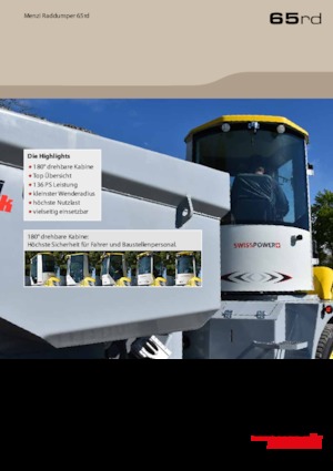 Dúmperes de ruedas Menzi 65rd