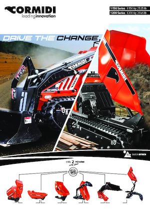 Dúmperes de orugas Cormidi C 1200