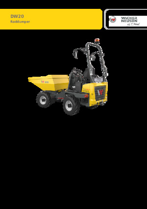 Dúmperes de ruedas Wacker Neuson DW20-2