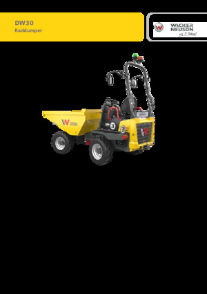 Dúmperes de ruedas Wacker Neuson DW30-2