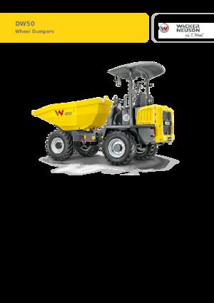 Dúmperes de ruedas Wacker Neuson DW50