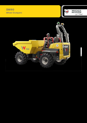 Dúmperes de ruedas Wacker Neuson DW90-2